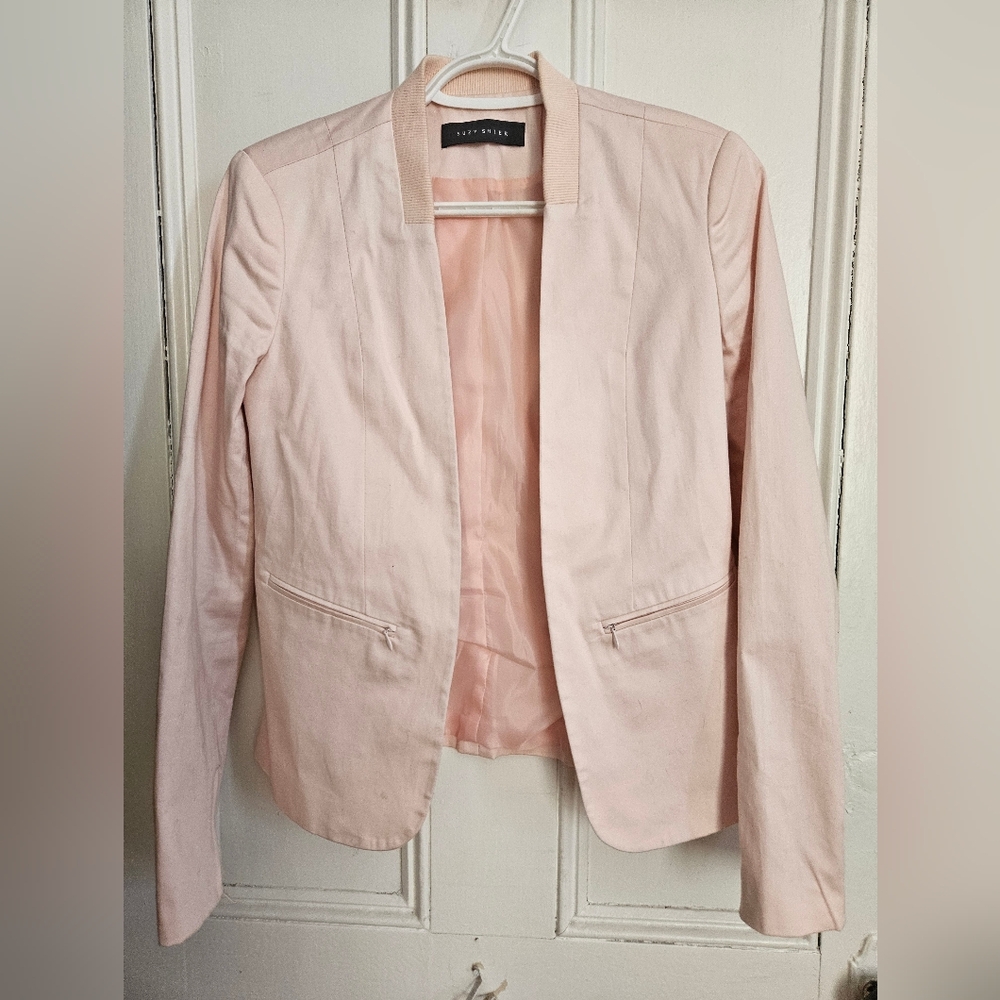 Blush Pink Suzy Shier Blazer